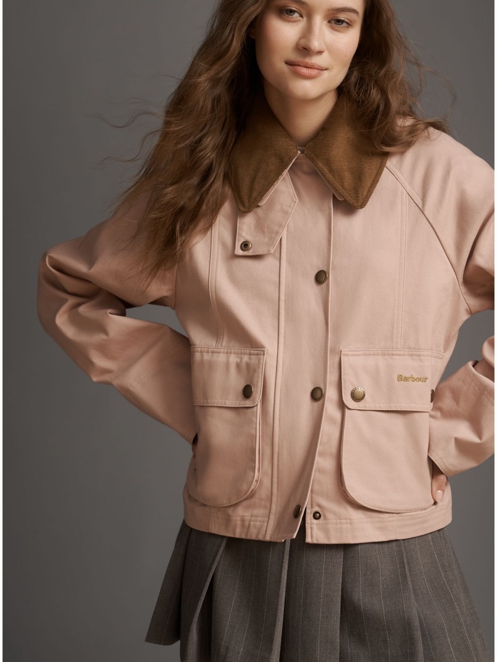 Barbour Beadnell cropped Jacket 8 NWT $300 - Picture 11 of 12
